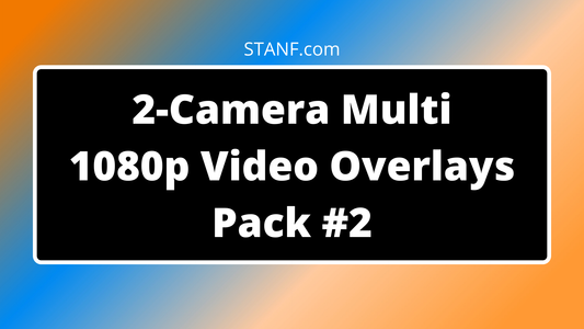 Multi - 2 Camera - 1080p Overlays Pack