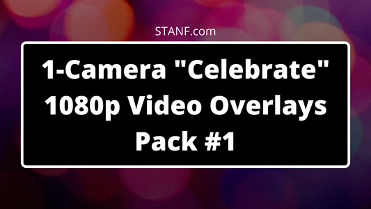 Celebrate - 1 Camera - 1080p Overlays Pack