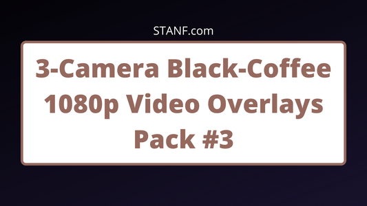 Black Coffee - 3 Camera - 1080p Overlays Pack