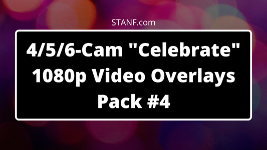 Celebrate - 4/5/6 Camera - 1080p Overlays Pack