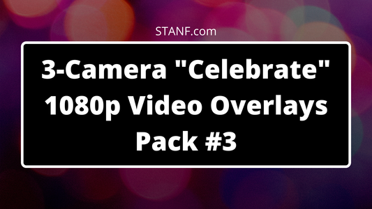 Celebrate - 3 Camera - 1080p Overlays Pack