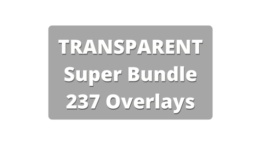Transparent - Super Bundle - 237 Overlays